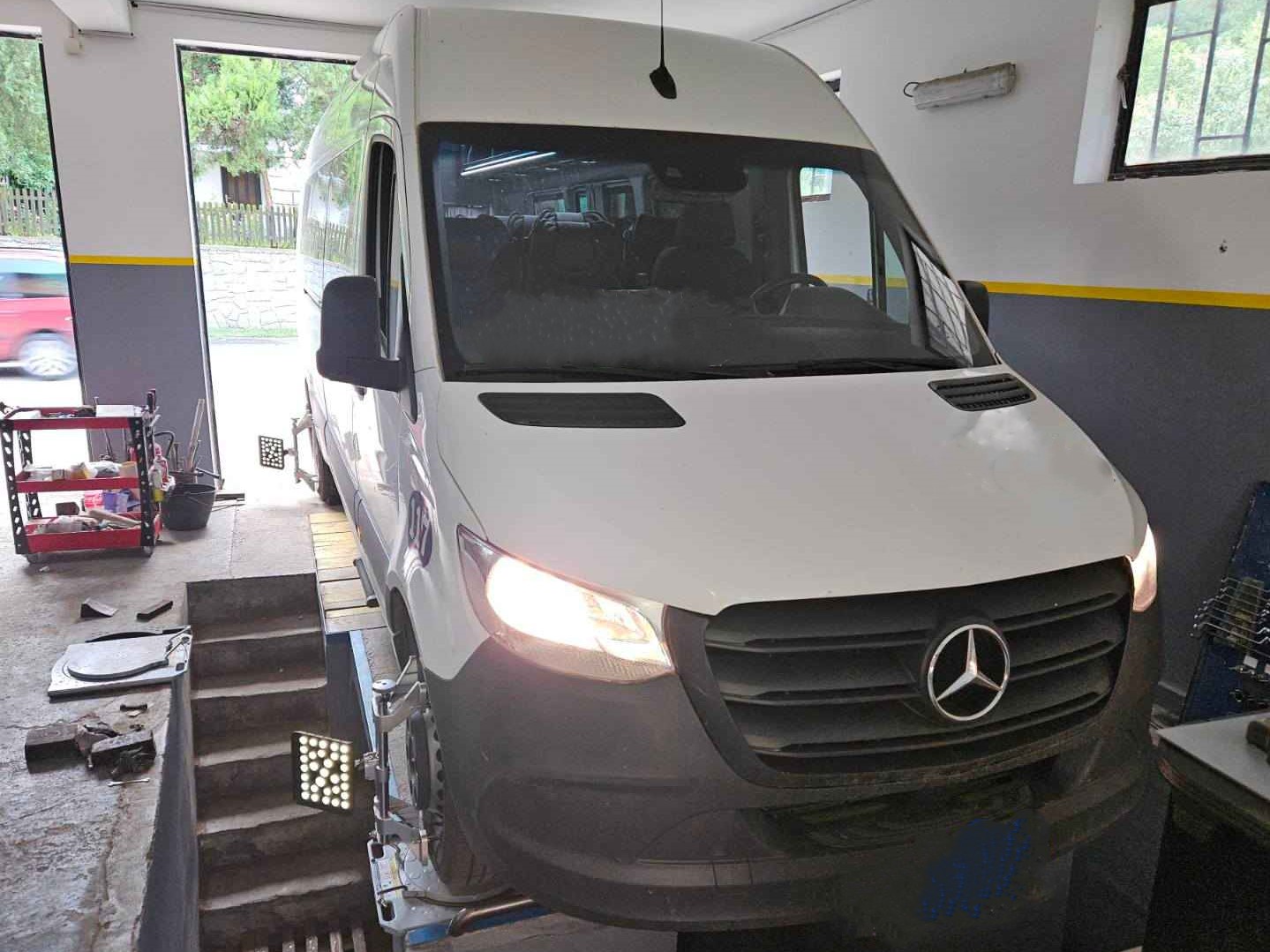 Centriranje trapa vozila